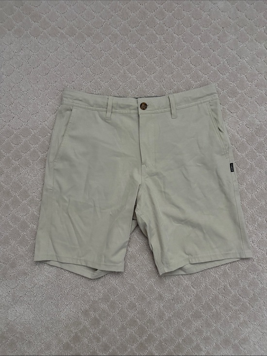 O'Neill Other - O'Neill Light Khaki Hybrid Flat Front Shorts 32